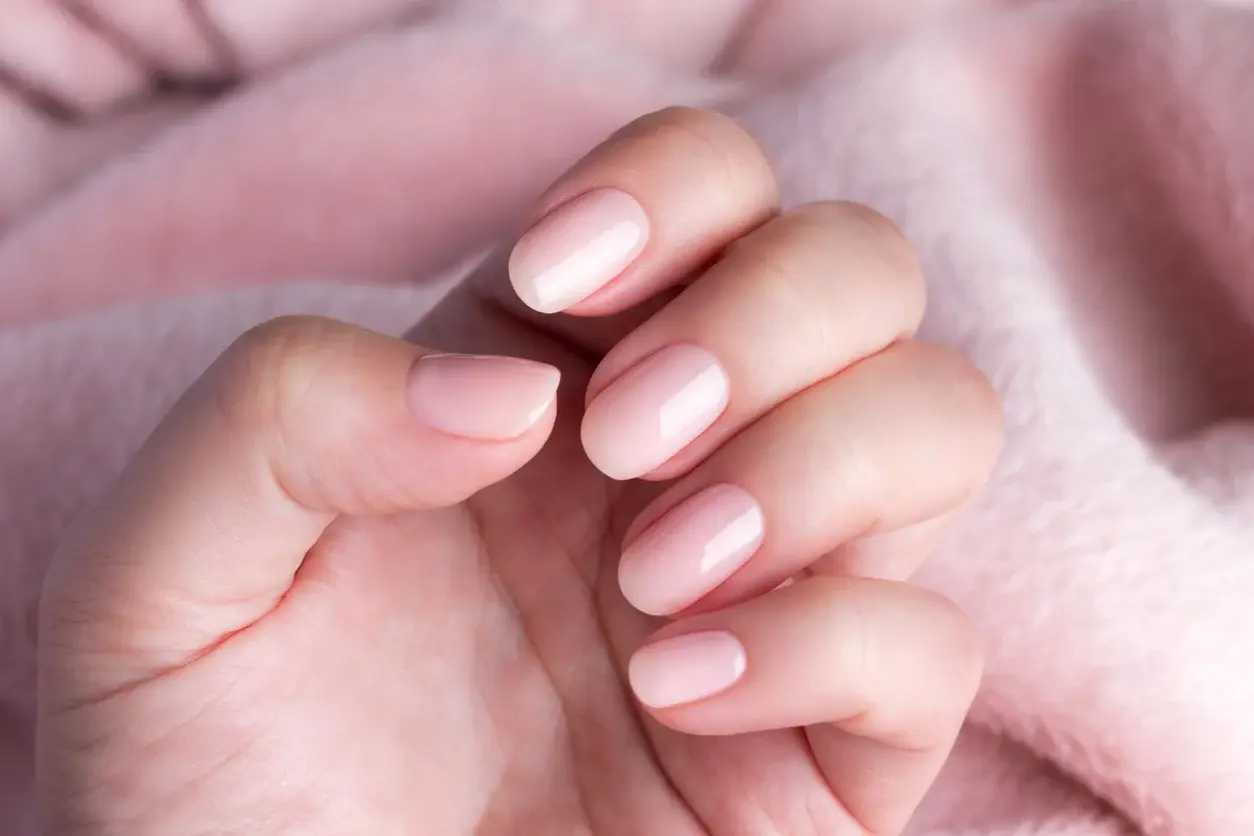 Neutral Pink Nails